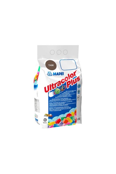 Затирка для плитки Mapei Ultracolor Plus 144 шоколад 2 кг