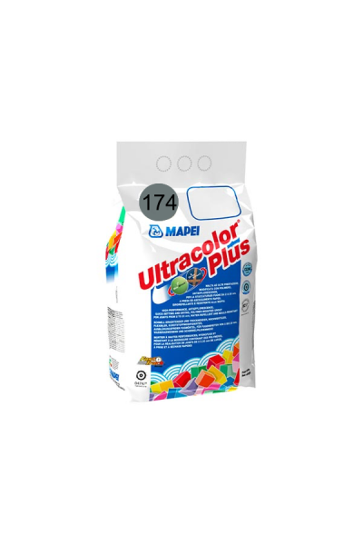 Затірка для плитки Mapei Ultracolor Plus 174 торнадо 2кг