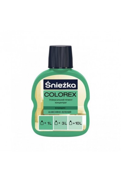 Пигмент Sniezka Colorex весенне-зеленый 100 мл