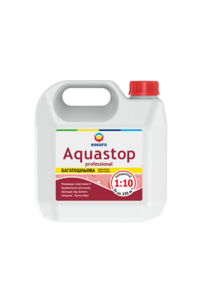 Ґрунтовка глибокопроникна Eskaro Aquastop Professional концентрат 1:10 10 л