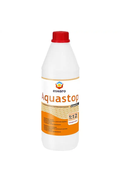 Ґрунтовка глибокопроникна Eskaro Aquastop Expert концентрат  1:12 1 л