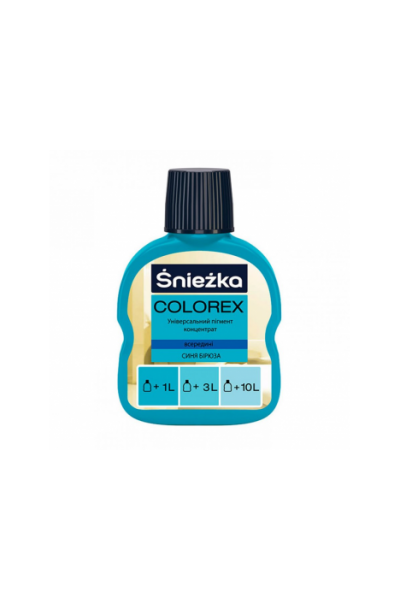 Пігмент Sniezka Colorex синя бірюза 100 мл