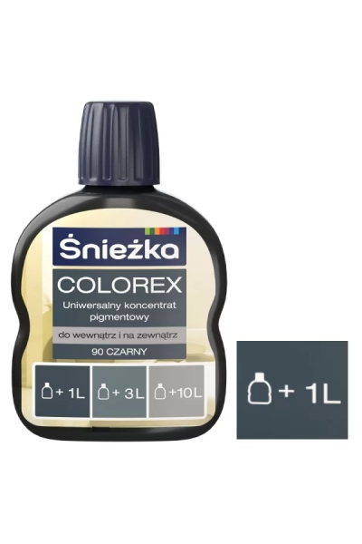 Пигмент Sniezka Colorex черный 100 мл