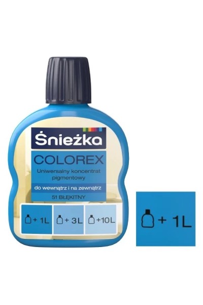 Пігмент Sniezka Colorex блакитний 100 мл