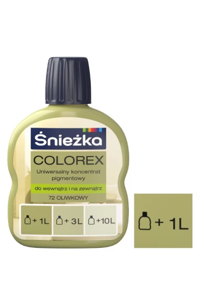 Пігмент Sniezka Colorex оливковий 100 мл