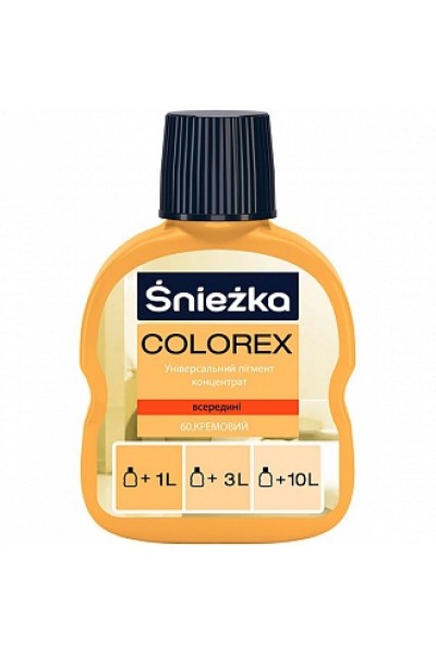 Пигмент Sniezka Colorex кремовый 100 мл