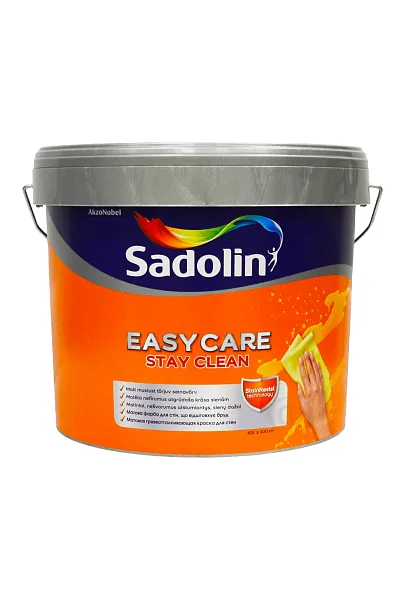 Фарба брудовідштовхувальна акрилова Sadolin EasyCare, 10 л, білий