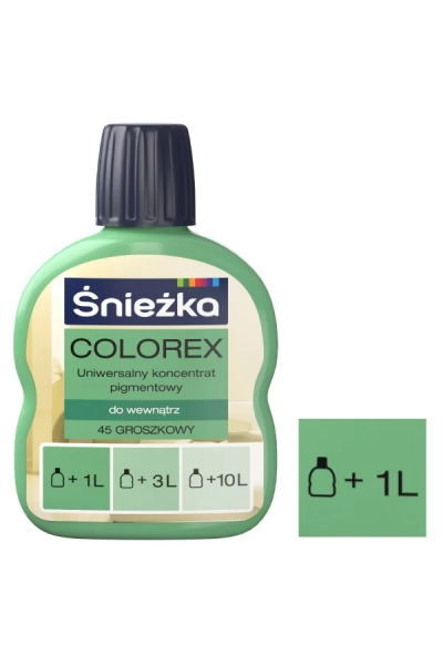 Пигмент Sniezka Colorex салатовый 100 мл