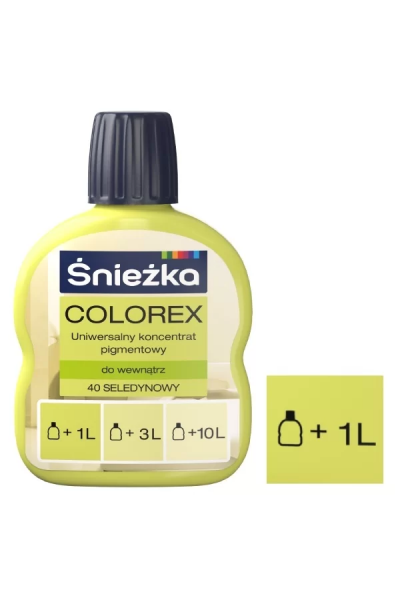 Пигмент Sniezka Colorex светло-зеленый 100 мл